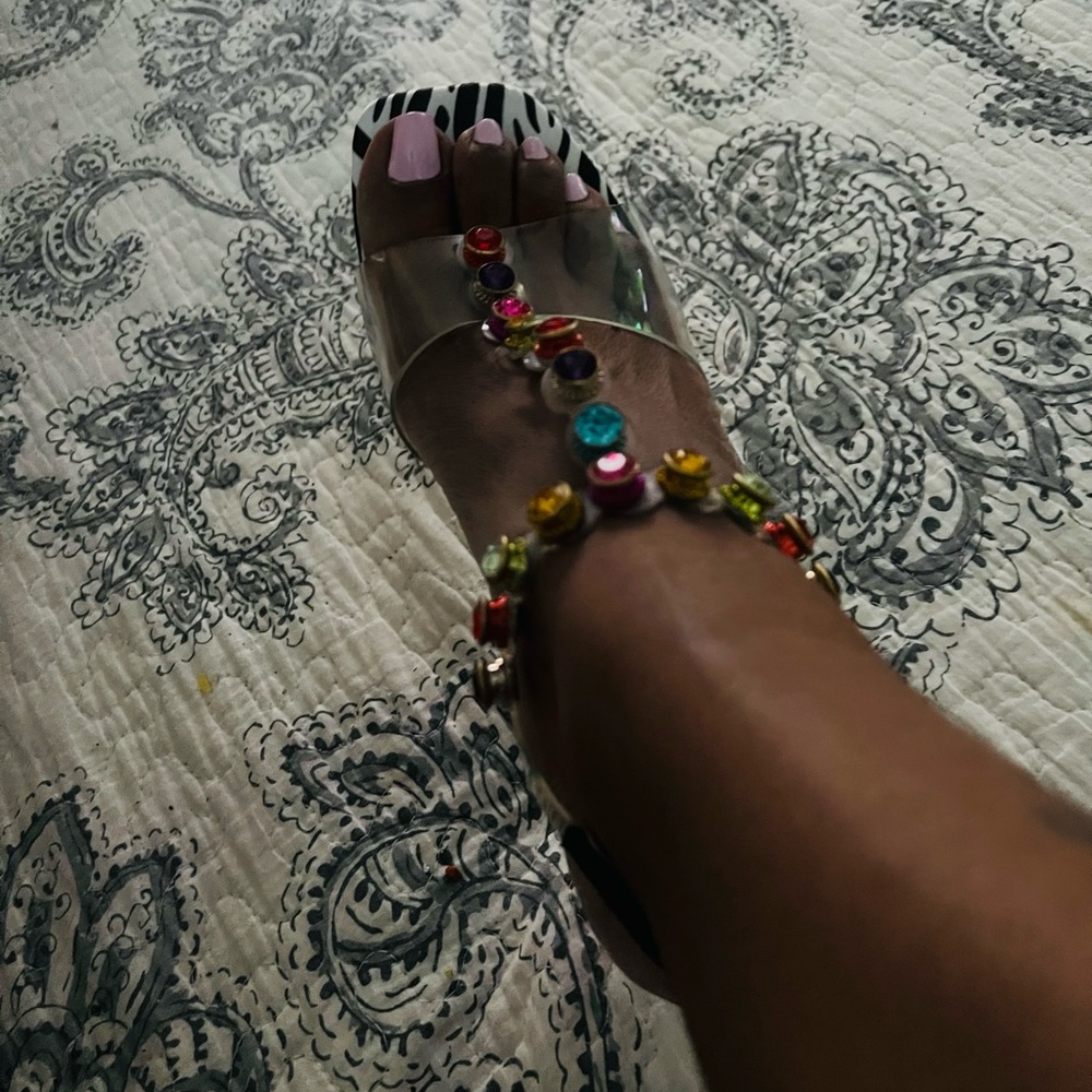 Brand New Betsy Johnson Heels with Rhinestones